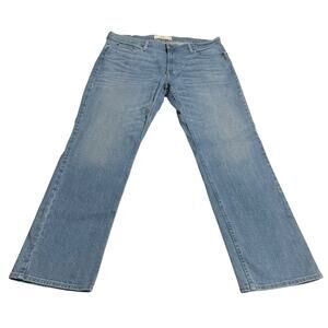 Hollister Mens Jeans Size 36 Classic Straight Leg Epic Flex Light Wash Zip Fly